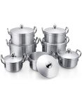 14PC Aluminium Pot Set- Eco Collection