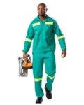 D59 Mining Yellow Boilersuit One Piece With Reflective-sans 434 Sans 1387-4