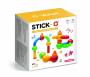 Stick O Basic 10 Piece Magnetic Building Set Rainbow Colors Educational Stem Construction Toy Ages 18M+