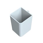 Pegboard Container White
