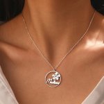 Elegant Custom Stainless Steel Necklace - Perfect Gift For Birthdays Graduations & Special Occasions