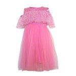 Girls Sparkly Pink Dress