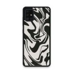 Custom Printed Tpu Cases - Samsung Galaxy A51 & 39 Black Swirl& 39 By