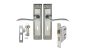 Samsung Samson 3 Lever Door Lockset Sabs Approved Cortana 8 Satin Nickel/black