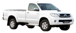 Toyota Hilux Single Cab 3.0D4D 2.7VVTI 2005-2015 Cotton Canvas Seat Covers