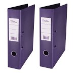 Purple Pp Lever Arch File - Pack Of 2