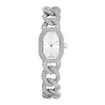 SWAROVSKI Dextera Chain Silver Tone Stainless Steel Swiss Made Watch