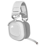 Corsair HS80 Rgb Wireless Premium Gaming Headset – White