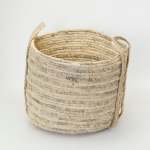 Striped Maize Basket - Large 34 X 27CM