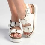 Madison Jaden Sandal - White - 8