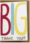 Big Thank You Greeting Card