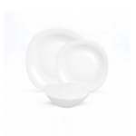 Quadra 12 Piece Dinner Set White