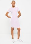 Adidas Performance W 3S Fit T Dress - Silver Dawn & White