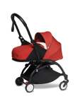 Babyzen Yoyo 2 Including 0 Month & 6 Month + Colour Packs - Black Yoyo+ 6+ Colour Pack Red