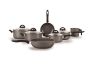 Linx 7 Piece Cookware Set - Silver