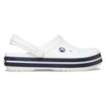 Crocband Clog - White white navy M13