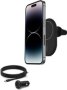 Belkin Boostcharge Magnetic Wireless Car Charger Black - For Apple Iphone 14/13/12 Includes 1.2M Usb-c Cable Power Supply Included