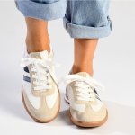Pierre Cardin Wembi 1 Lace Up Sneaker - White - 9