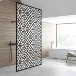 Oligarch Frosted Shower Vinyl Panel Sticker