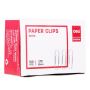 Paper Clips Silver 33MM Box 1000 Pcs