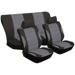 STINGRAY Laguna 6PC Car Seat Covers- Grey