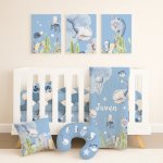 Sea Cot Bedding Set Under The Sea Party Blue