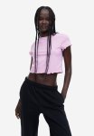 Cropped T-Shirt - Pink