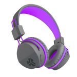 Jbuddies Studio Bluetooth On-ear Kids Headphones Grey purple