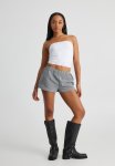 Kiah Woven Short - Black Check