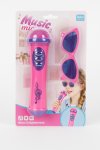 Little Girls MIC Set With Batteries & Sunglasses