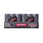 Smirnoff Double Black Ice Guarana 24 X 250 Ml Cans