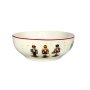 Bowl Porcelein With Nutcrackers 15.3CM