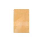 Food Grade Kraft Paper Bags With Clear Window - 100PCS