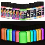 Epoxy Resin Luminous Pigment Powder Set - 13 Colors Glow In The Dark Dye For Jewelry Making & Resin Casting Molds Sparkle Glitte