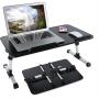 Unique Portable Foldable Laptop Desk With USB Cooling Fan