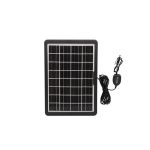 MINI Waterproof Solar Panel Monocrystalline Module With Charging USB Cable