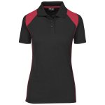Infinity Ladies Golf Shirt Black