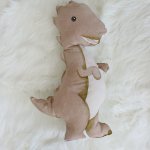 Shaped Pillow Cute Dino