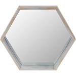 Home Quip Polygon Mirror Natural 1 Ea MQ9021