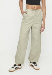 Nylon Parachute Trousers - Beige