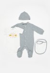 PoP Candy 4 Piece Essential Set - Grey Melange