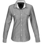 Ladies Long Sleeve Taylor Shirt White