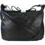Icom Shoulder Or Crossbody Handbag With Concealed Front Zip Blue