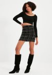 Tweed MINI Skirt - Black