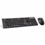 Dissylove Wireless Multimedia Keyboard And 6-BUTTON Mouse Combo - 2.4GHZ With Nano Receiver