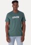 Levi's Graphic Crew Neck Tee Za Ssnl Headline Lo - Green