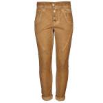 2-TEXTURED Overdyed Pants - Toast XL