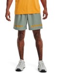 Men's Ua Woven Graphic Wordmark Shorts - Opal Green Sm