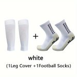 2PCS Men's Mid-calf Socks Athletic Compression Socks Sports Workout Socks Elastic Socks For Outdoor Cycling Basketball Football