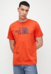 M S S Easy Tee - Crimson Orange-alpine Plum